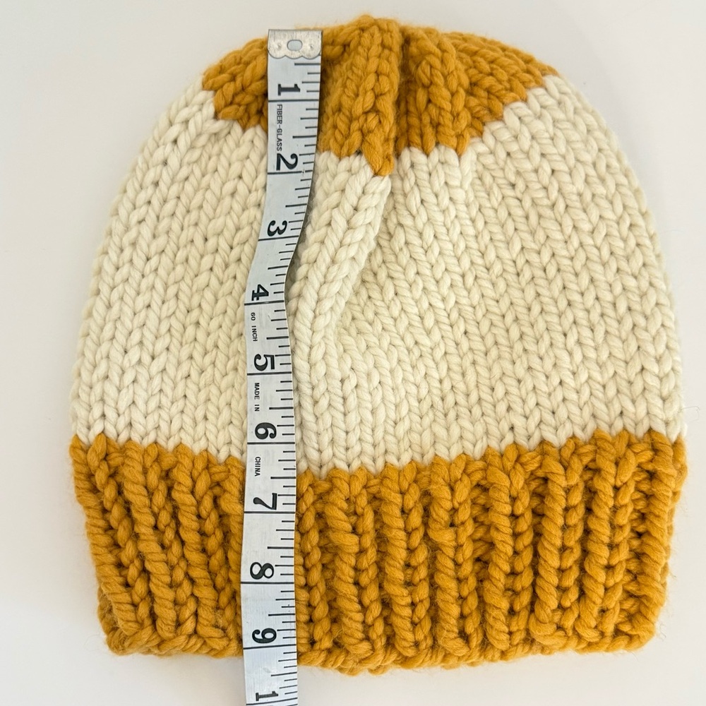 Handmade Knit Beanie – Cozy Hat - Picture 2 of 5